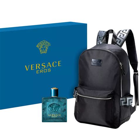 mens versace perfume bag|Versace perfume with free bag.